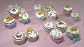 プチデコレーションケーキ 完成