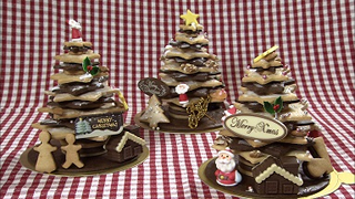 クッキーで作る クリスマスツリー 完成