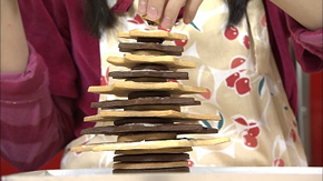 クッキーで作る クリスマスツリー 9