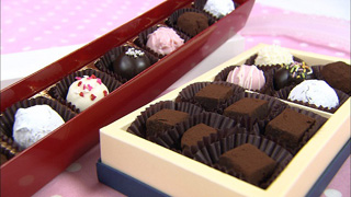 バレンタインに♪生チョコとトリュフチョコ 完成